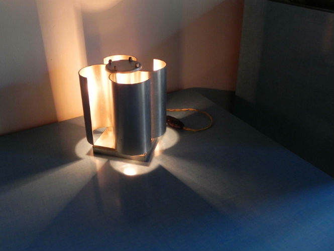Lampe moderniste UAM `Union artistes modernes` André Salomon