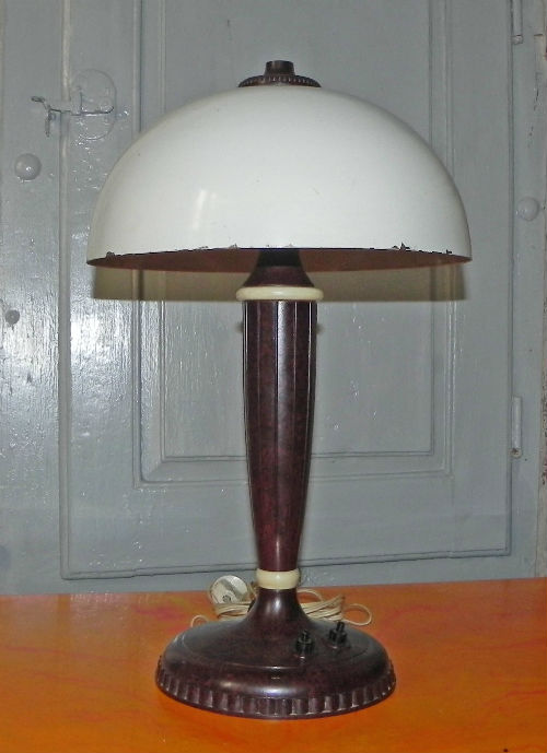 Lampe bakélite annés 40