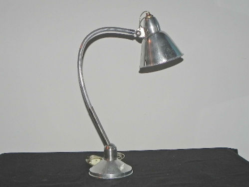 industrial stehlampe circa 1940