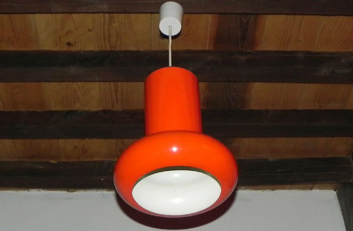 french hanging lamp seventies lita